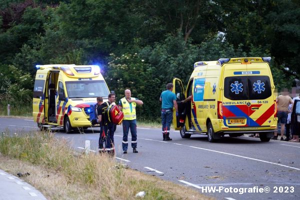 Auto Tegen Boom Bij Eenzijdig Ongeval Op Kamperzeedijk - Hw-fotografie